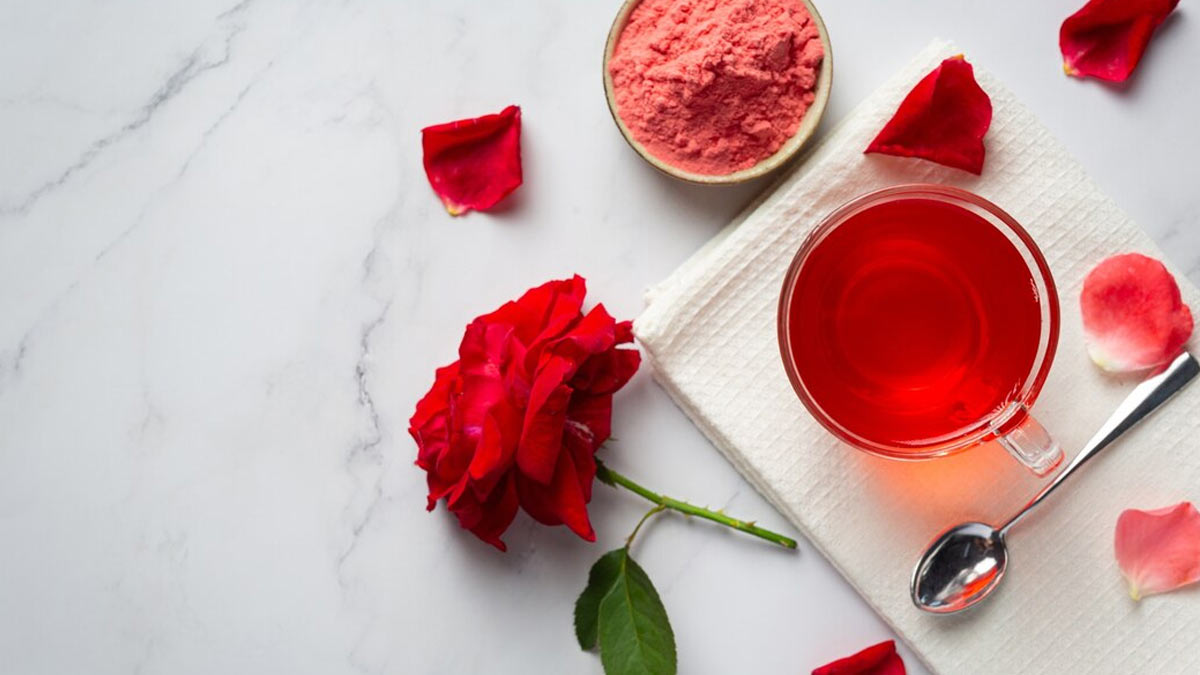 clean dark underarms with gulab jal