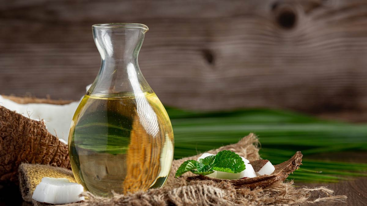 coconut oil curry leaves for hair fall