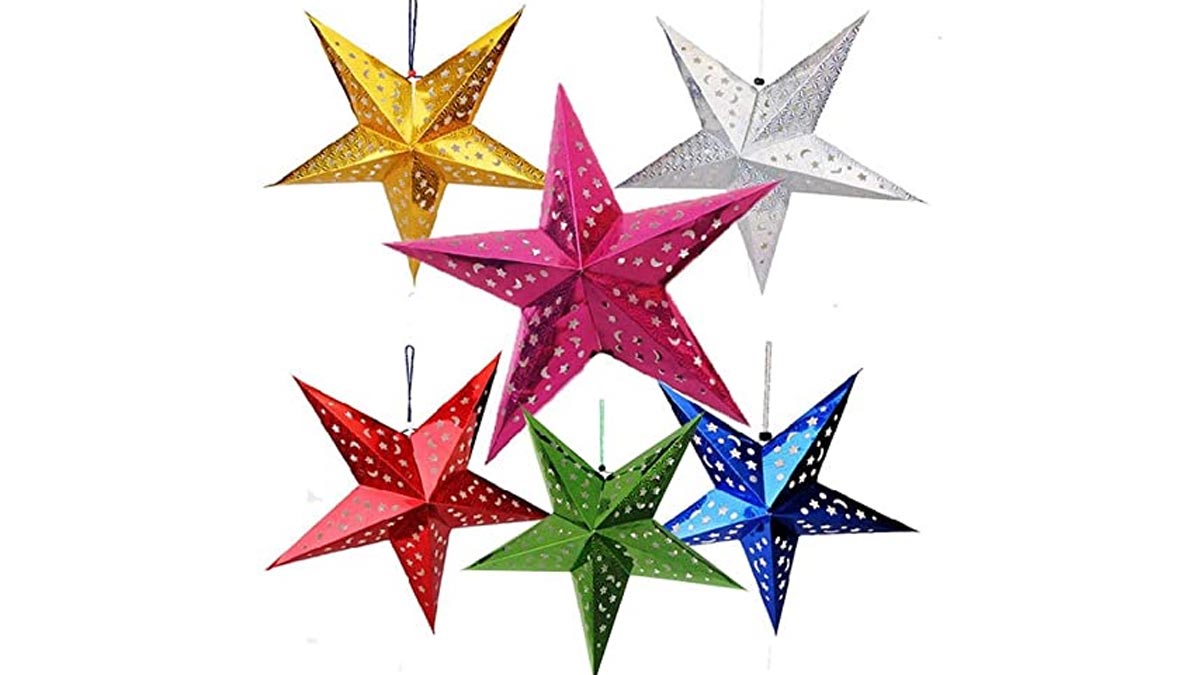 decorative items with gift wrapping paper