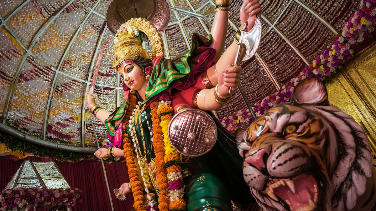 durga mata vahana sher