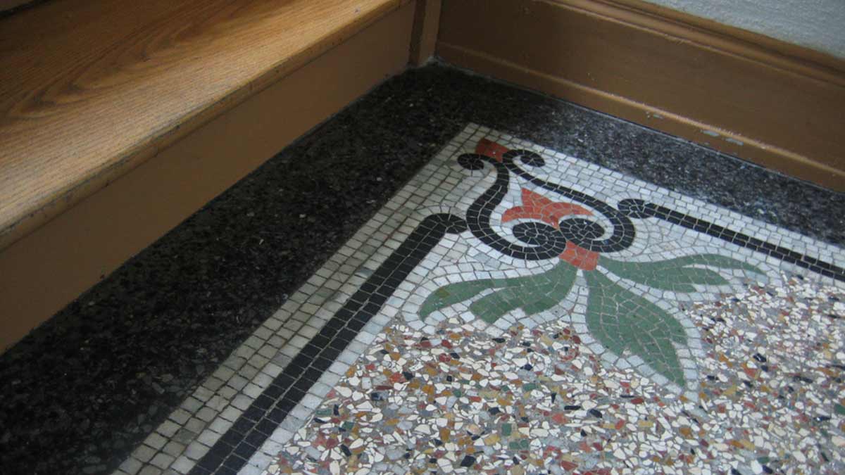 easy tips to clean mosaic floor
