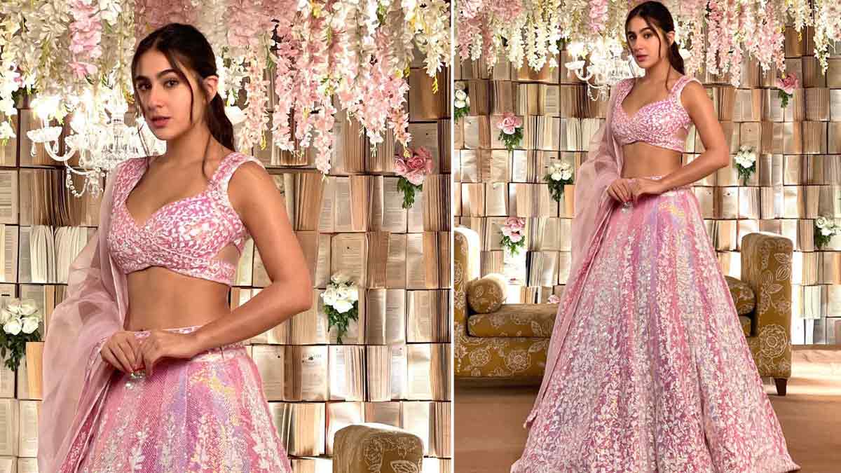 fall style duppatta draping