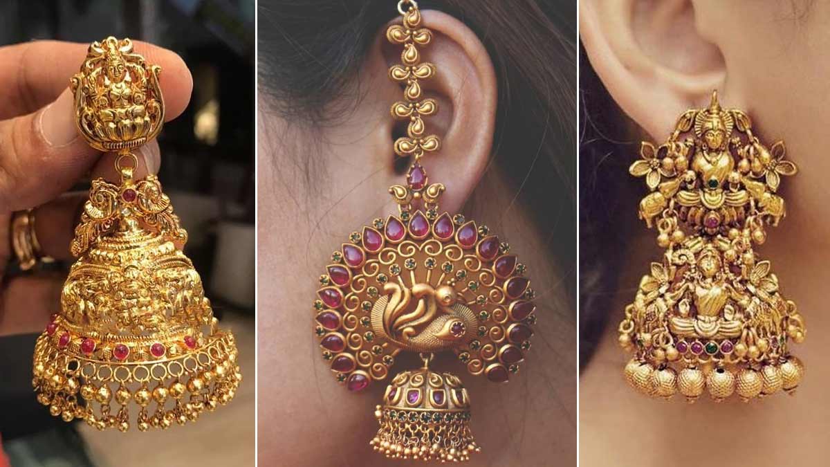 festival earring designs hindi