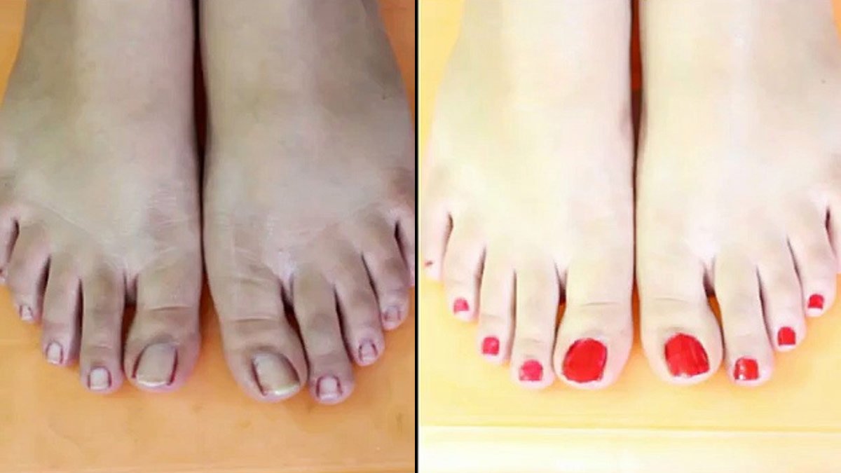 foot tanning kaise dur krein