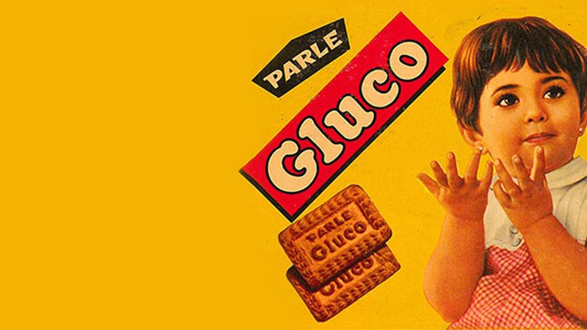 girl print on parle g biscuit