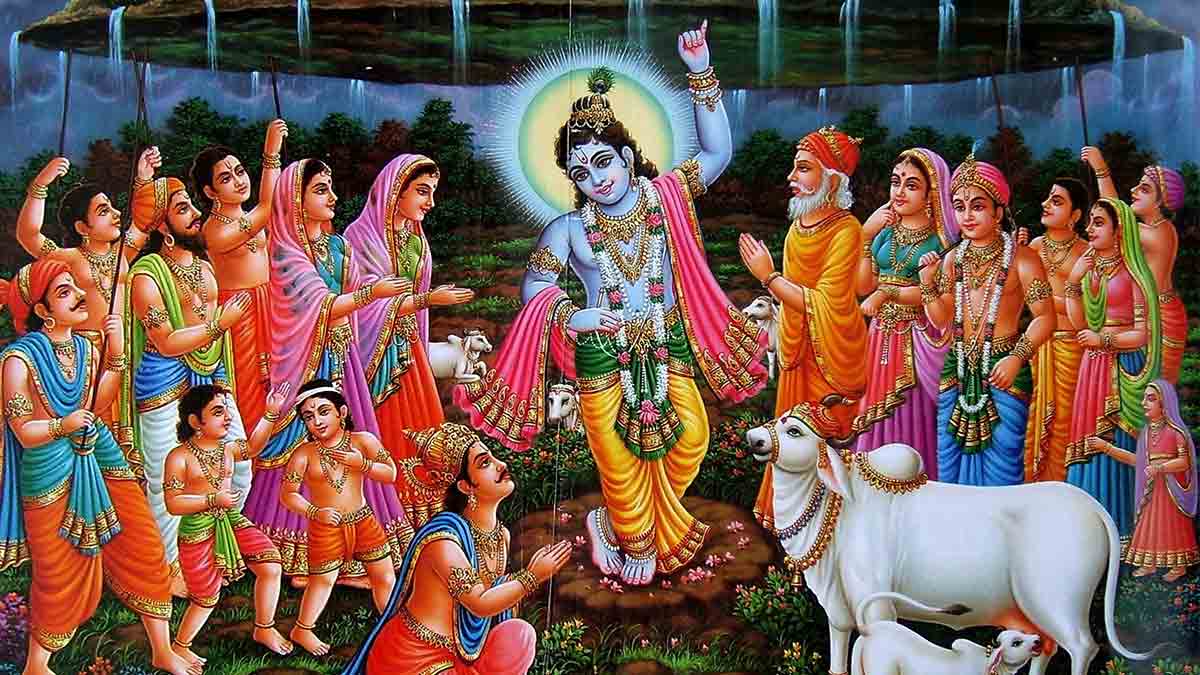 govardhan puja  katha