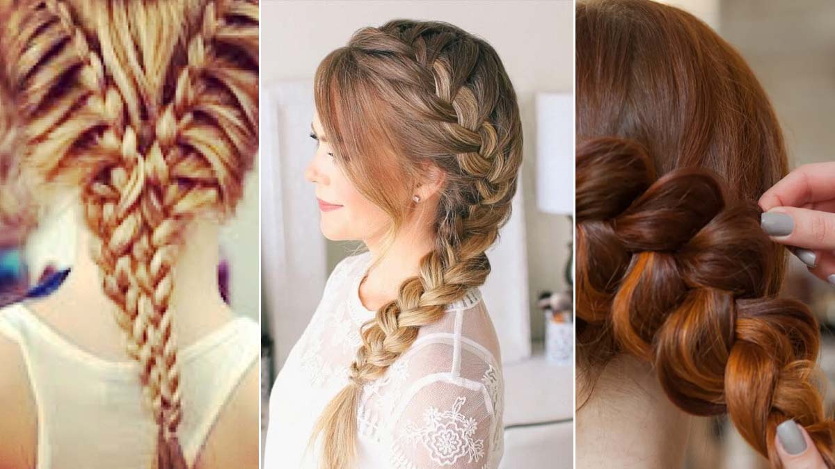 Side Strands Braid With Loose Curl: | Engagement hairstyles, Front hair  styles, Hair styles