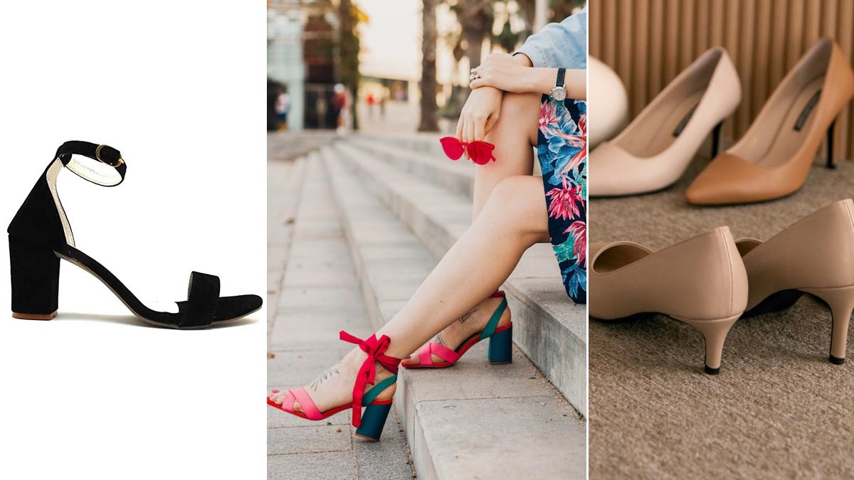 Children Girls Block Heel Sandal - Kids Bow Glitter Dress Shoes :  Amazon.in: शूज़ और हैंडबैग्स