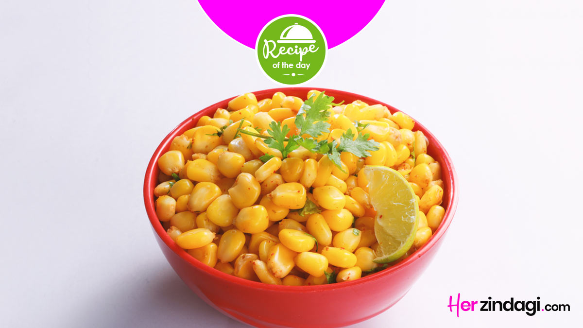 how to make american sweet corn chaat in hindi