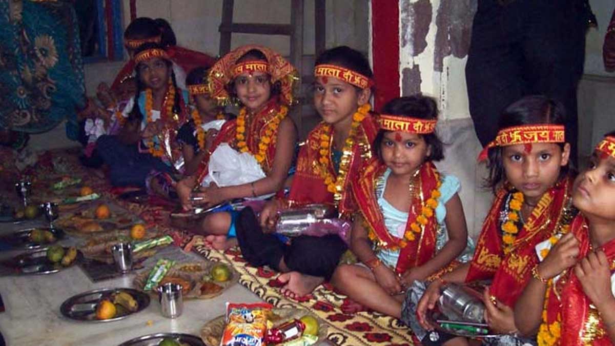 kanya for pujan