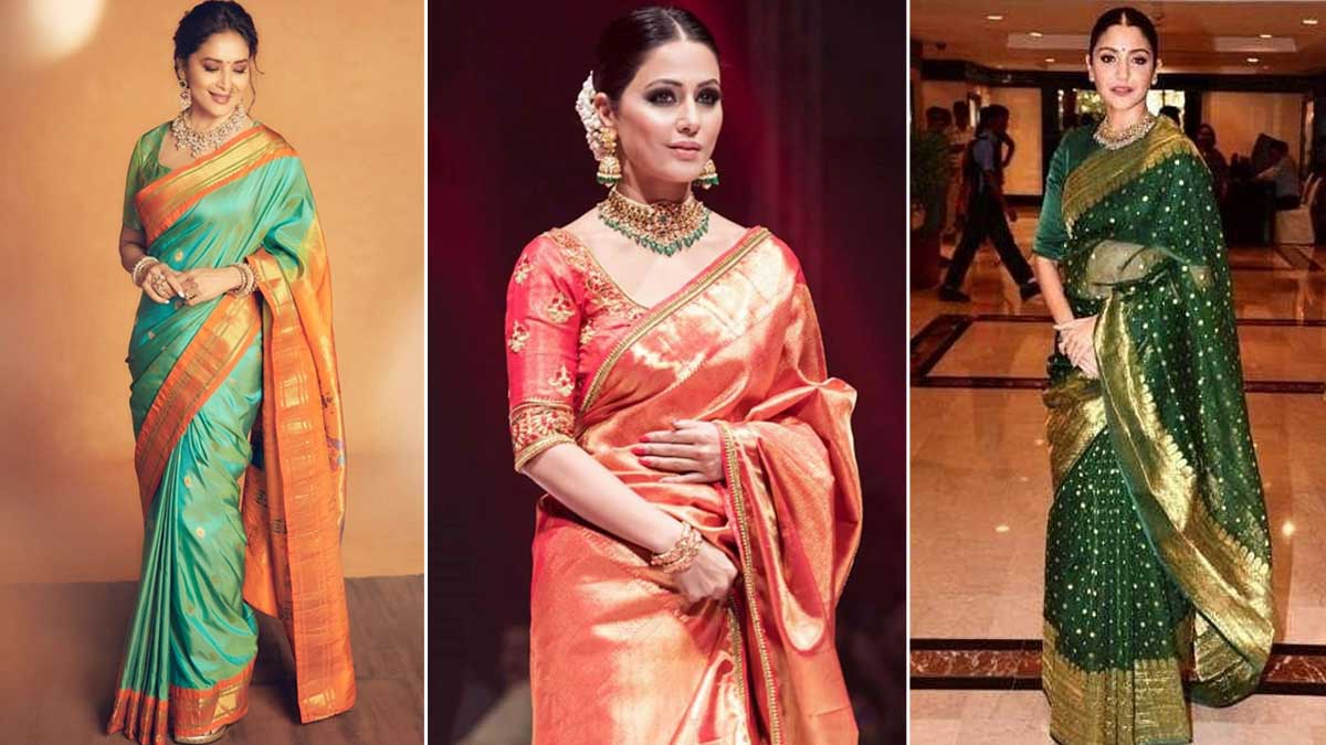 Silk Saree|करवा चौथ के लिए साड़ी| Karwa Chauth Mein Kaisi Saree Phene | silk saree for karwa chauth | HerZindagi