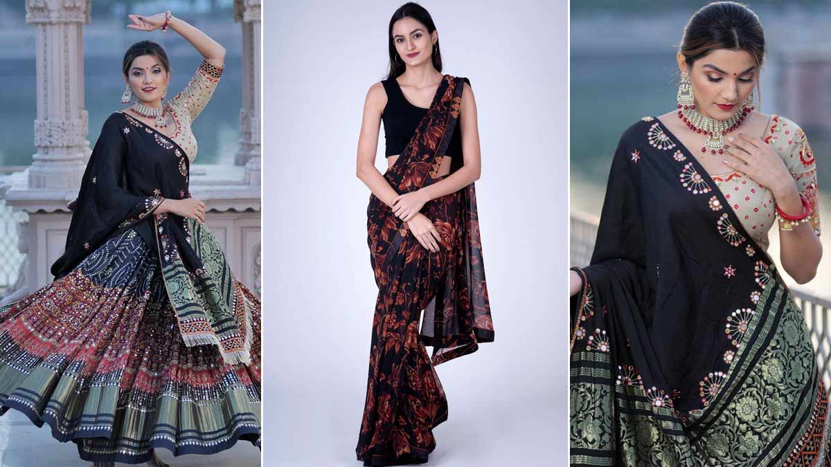 How to Wear Lehenga Saree in Different Styles | 5 Ways Of Wearing Lehenga  Dupatta to Look Slim - YouTube