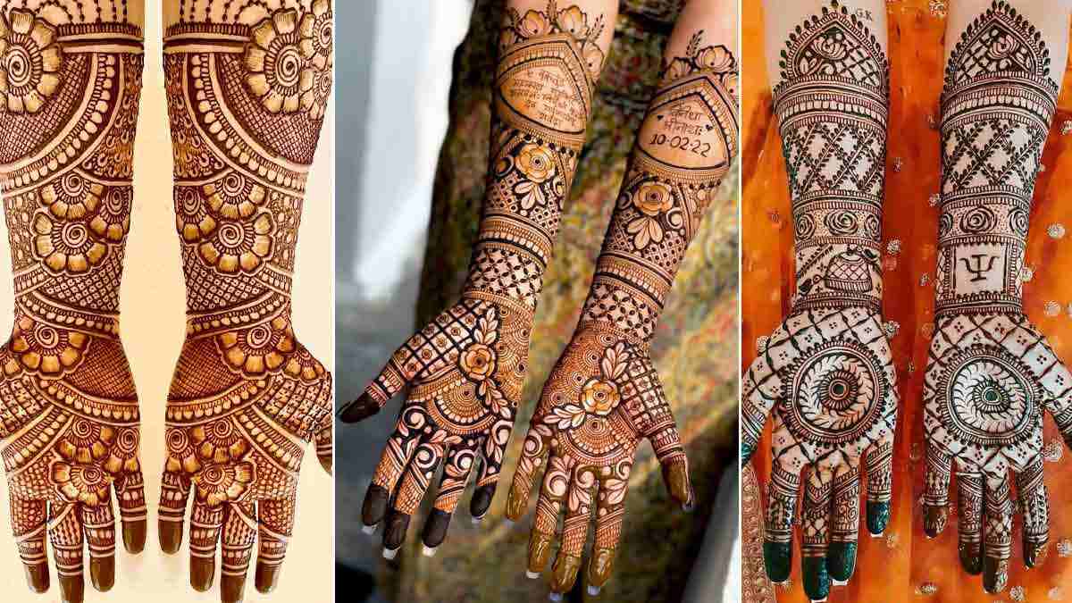 mehndi designs for brides