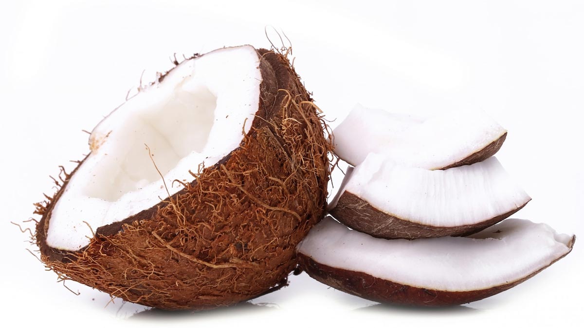 offer coconut to mahagauri