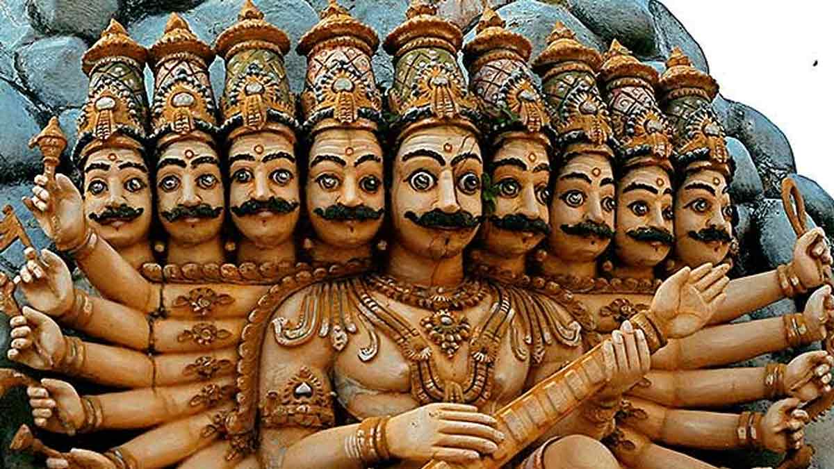 रावण का इतिहास क्या है। Who Gave Ravana 10 ...