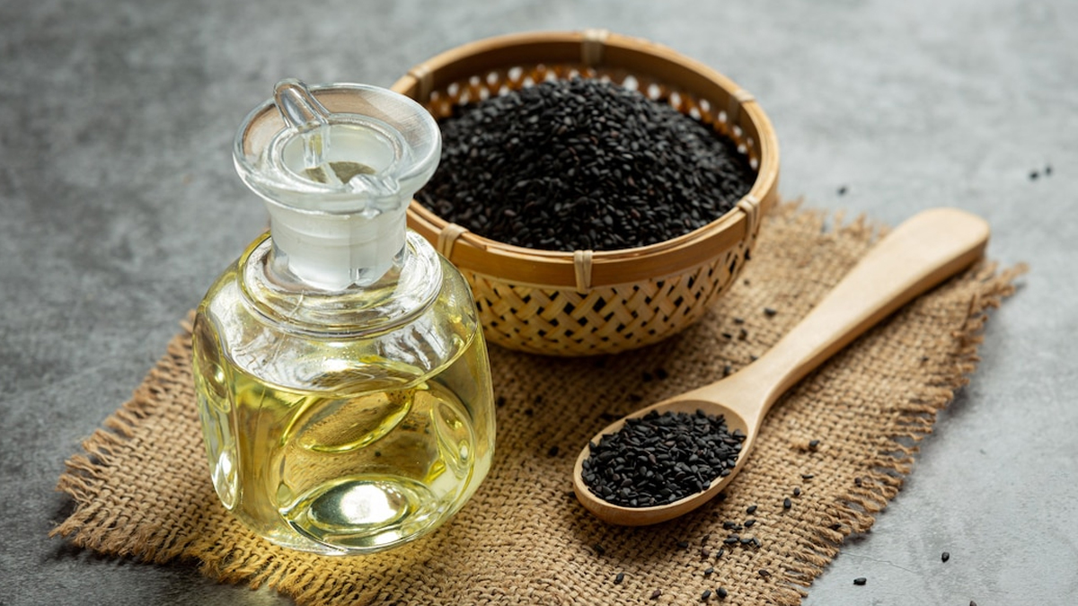 sesame oil for hair fall