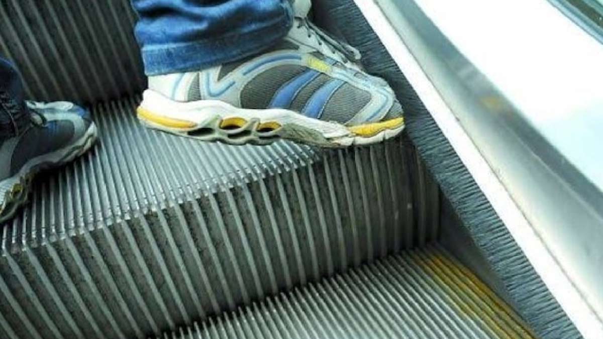 Use Of Escalator Brush क्यों लगा होता है एस्केलेटर में ब्रश Escalator