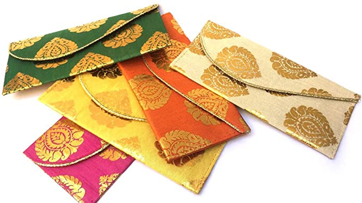 why shagun envelop having coin