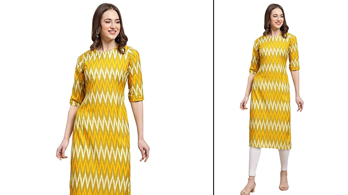 Ramdev Ladies Rayon Printed Daily Wear Kurti, Wash Care: Handwash, Size:  3XL at Rs 200 in Ahmedabad