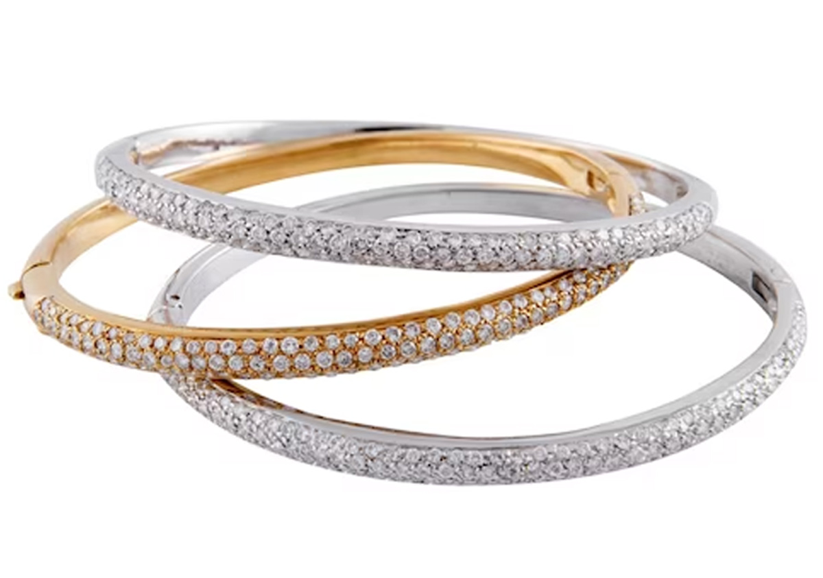 Bracelet style bangle