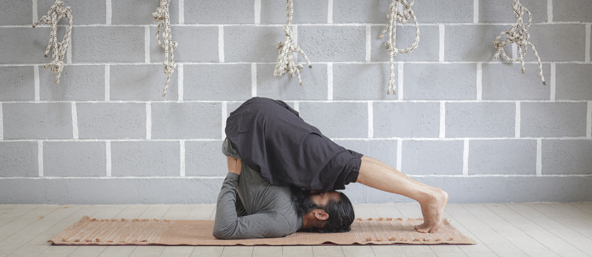 Halasana for anti ageing at home