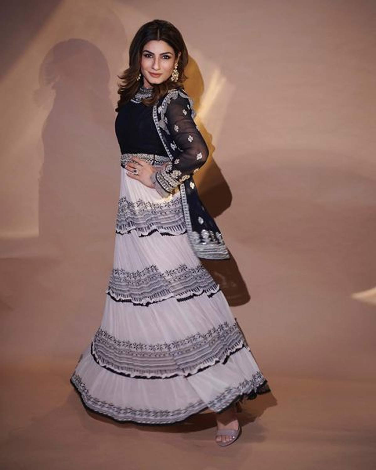 Lehenga with jacket look