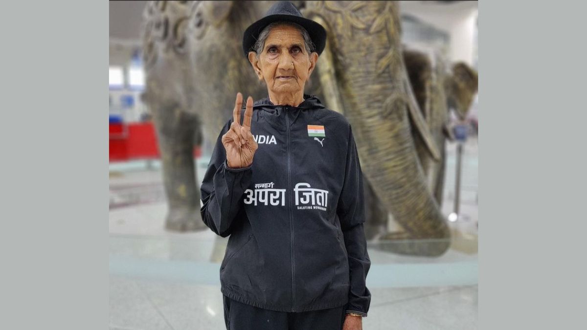 95 Year Old Bhagwani Devi Dagar Wins 3 Gold Medals At The 9th World Master Athletics Indoor Championship 2023