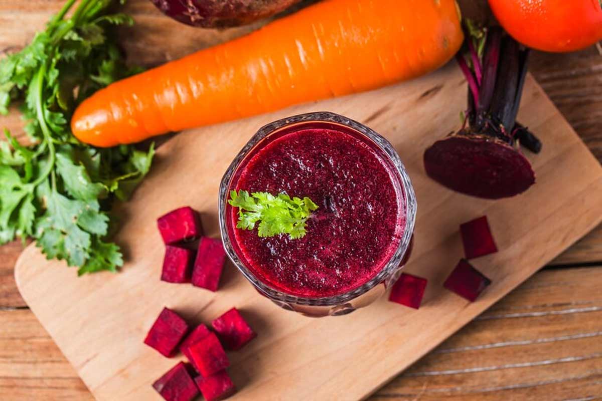 carrot beetroot juice for skin glow