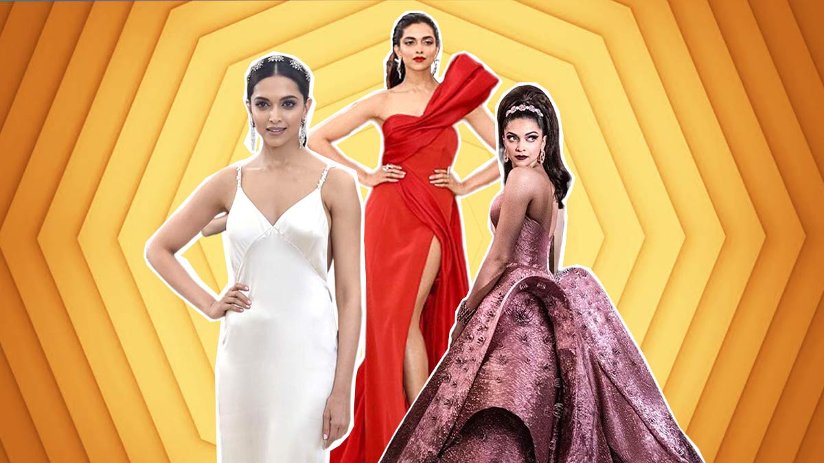 Ranveer Singh's Gucci Suit And Deepika Padukone's Red Michael Cinco Gown  Showcase Their Contrasting Style On The Red Carpet