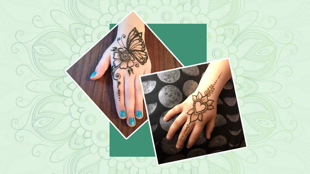 Picture Of Hand With Mehndi Tattoo  Free Stock Photo