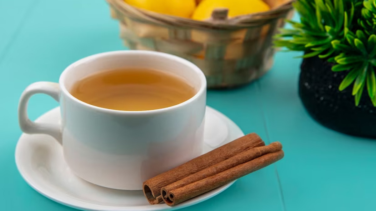 home made herbal tea