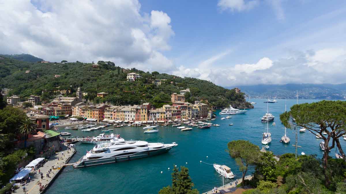 italy famous tourist place portofino city now fined if you clicked selfie