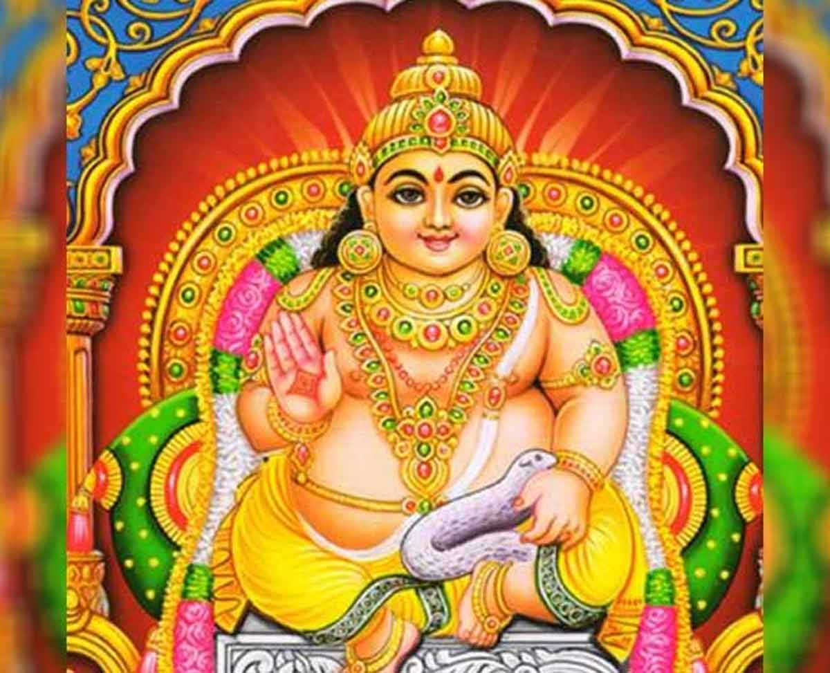 kuber and laksmi pujan