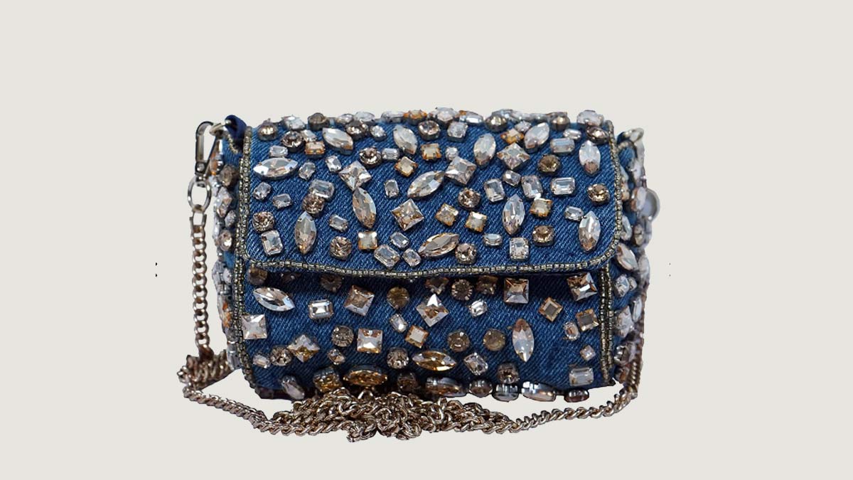 Buy Blu dust Small Sling Bag Online at an Affordable Price