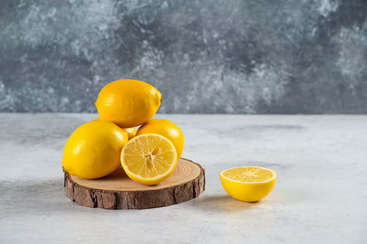 lemon to get rid of sweat smell