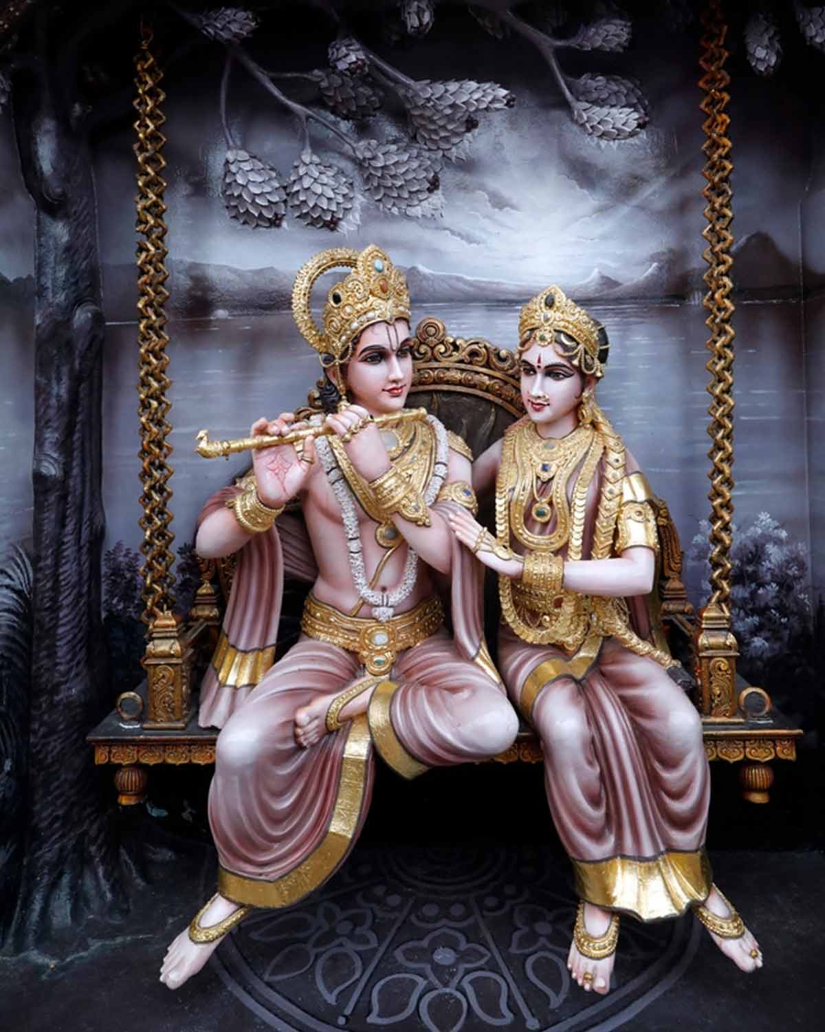 lord krishna wife rukimini