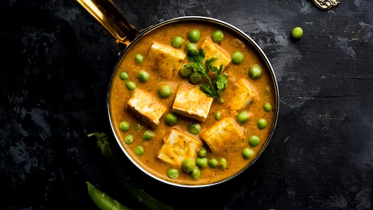 matar paneer recipe
