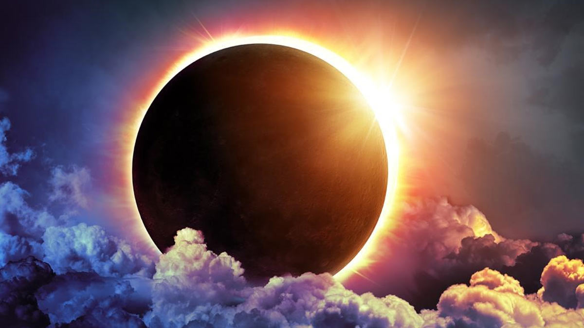 Surya Grahan 2023 Rahu Stotra Path सूर्य ग्रहण के दिन करें राहु