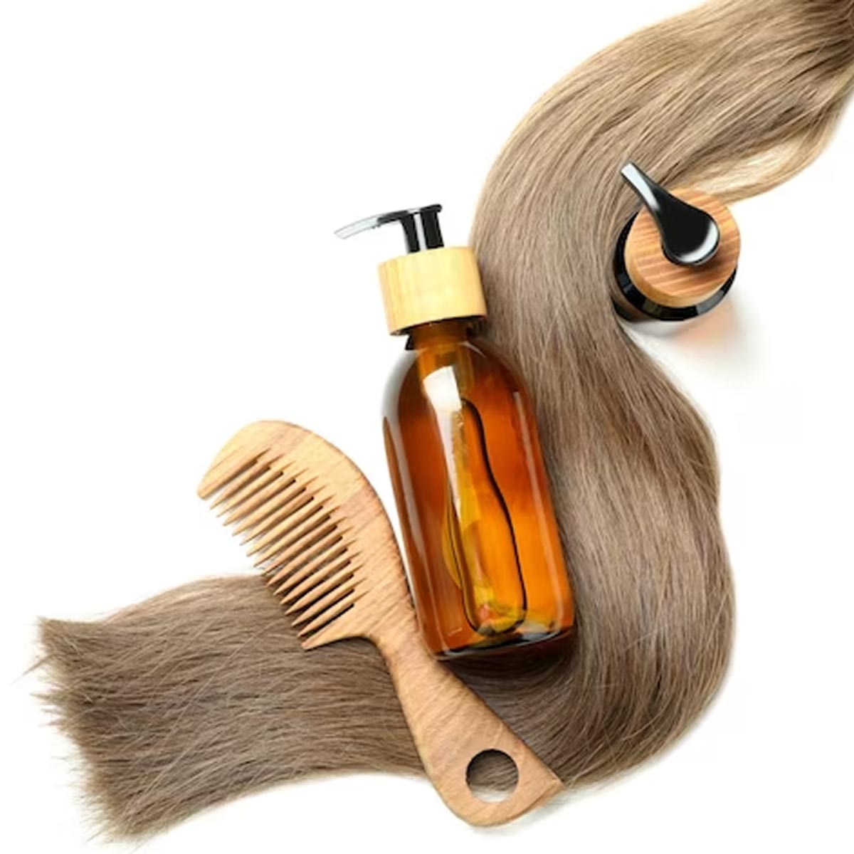 use hair oil for shiny hair
