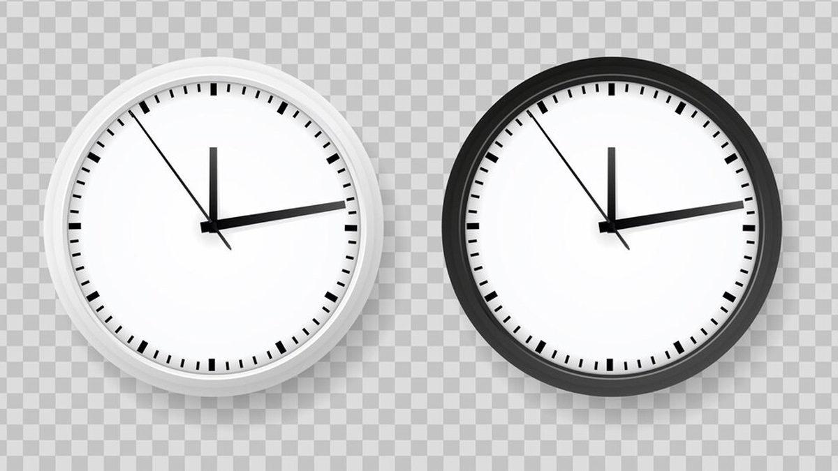 why is the hour hand small and the minute hand large in a clock