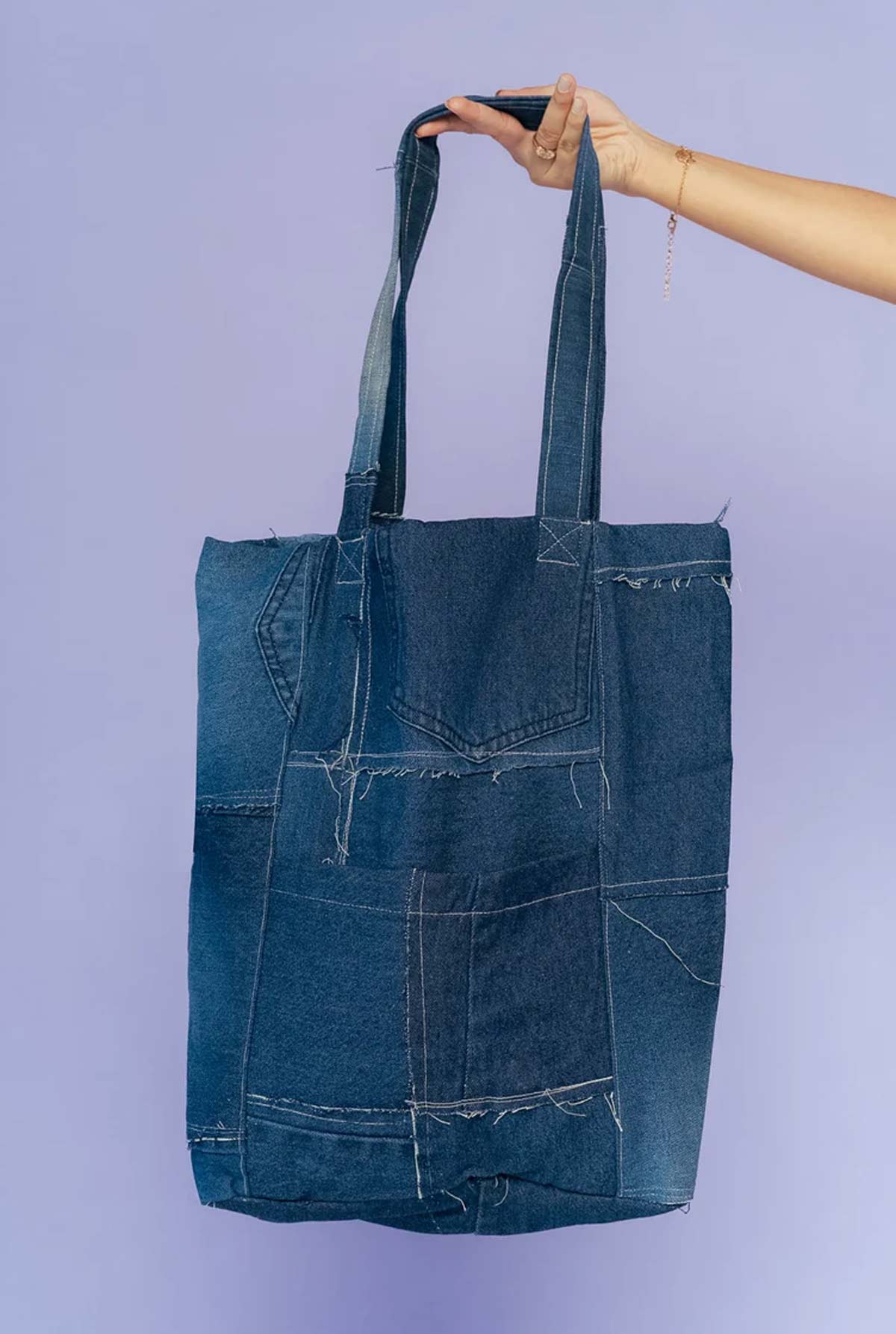 Denim Tote Bag