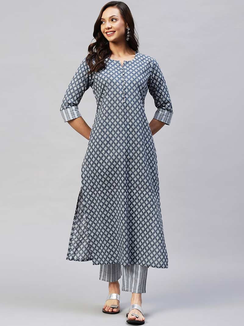 Double print full sleeves suit designs