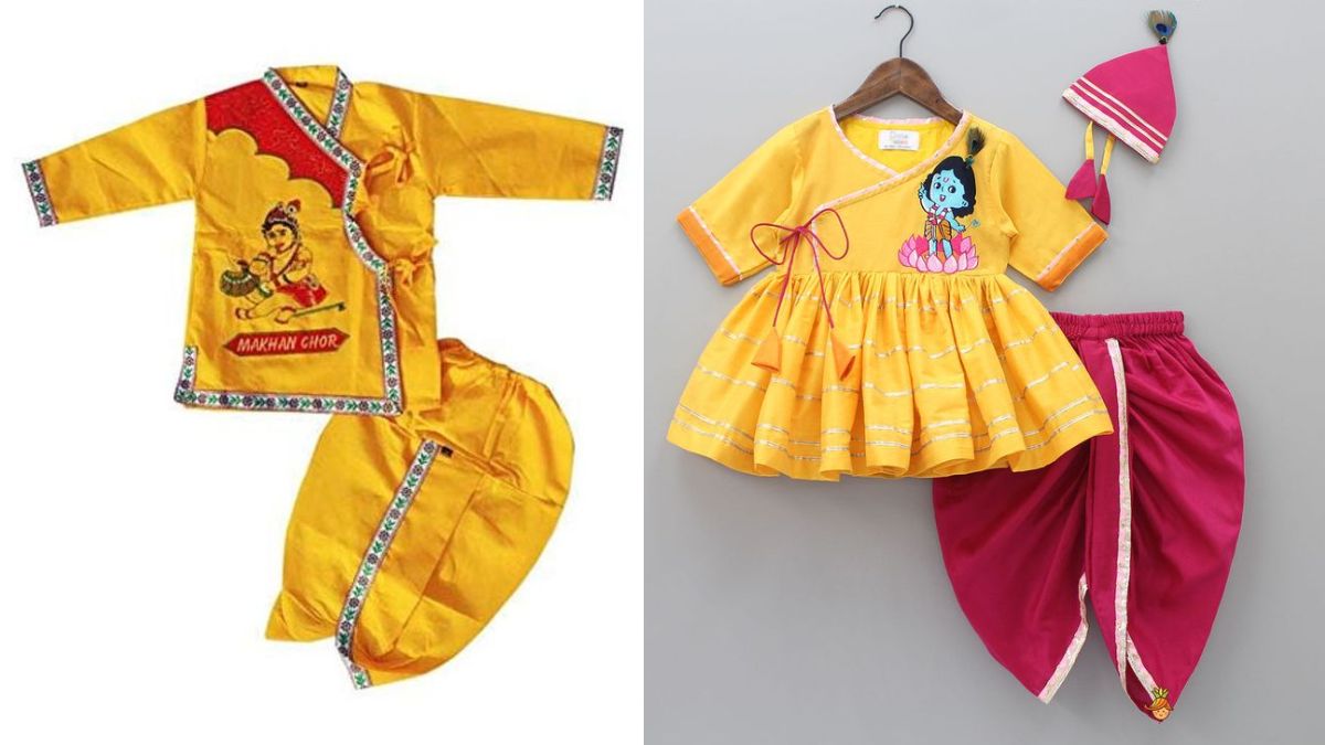 Buy KRISHFEB Kanha ji Dress/Laddugopal ji Dress for Krishna Janmashtami  Laddu Gopal Designer Dress with Mukut (Pink & Blue) Size-01 Online at Low  Prices in India - Amazon.in