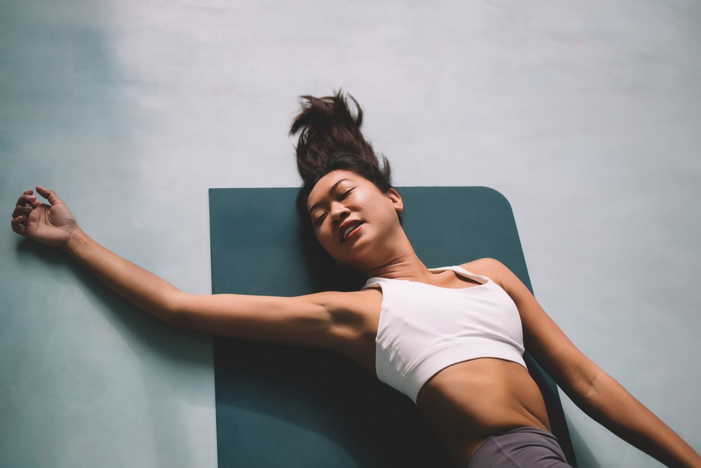 Supta Matsyendrasana Exercise