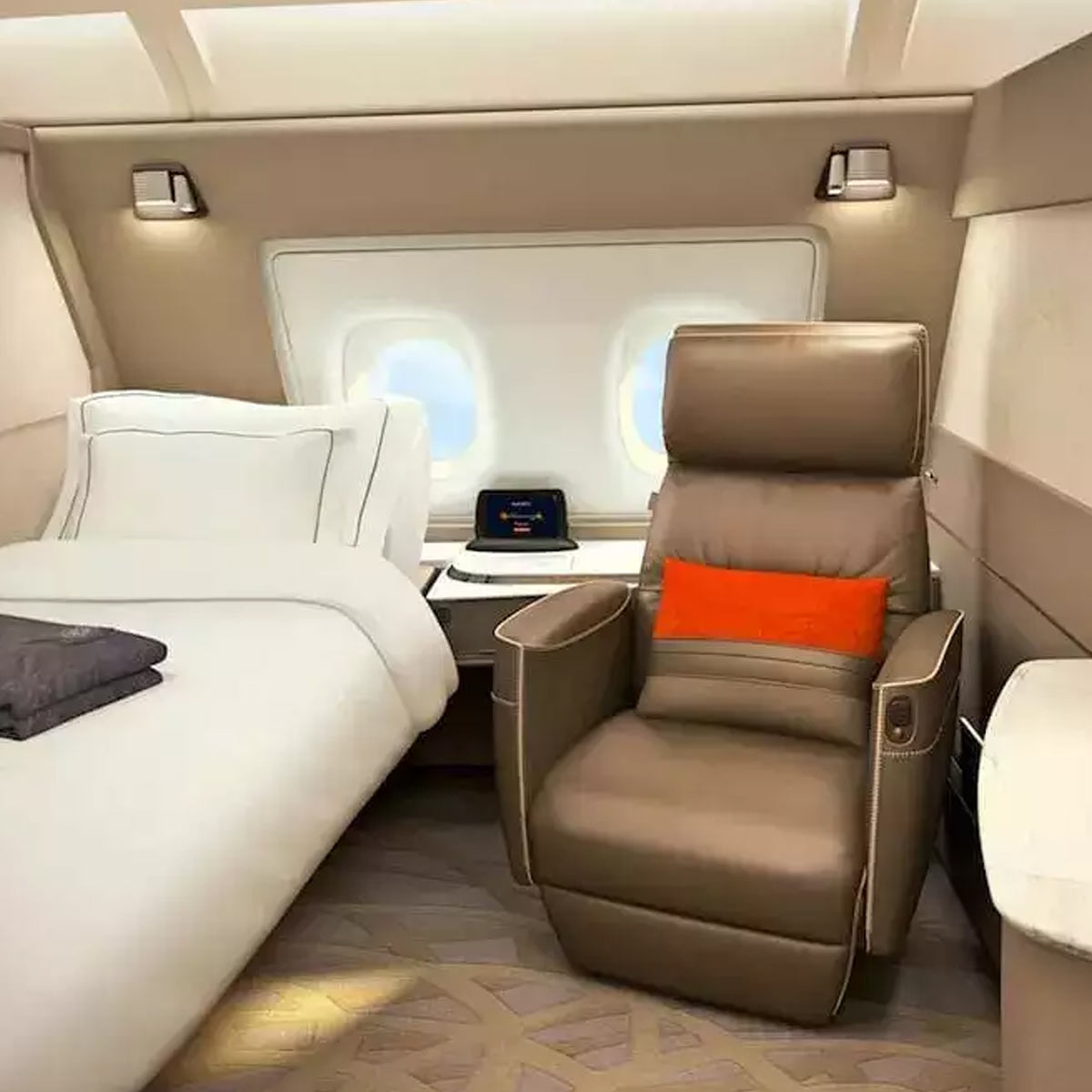about emirates first class cabin luxury travel features
