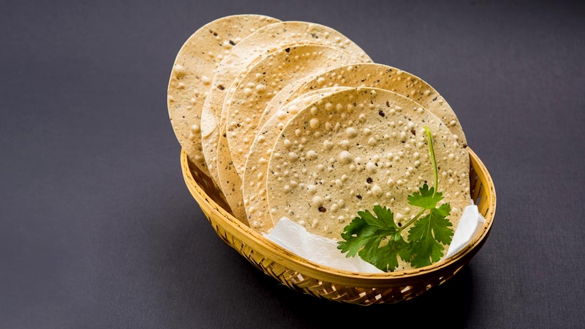 arhar dal masala papad