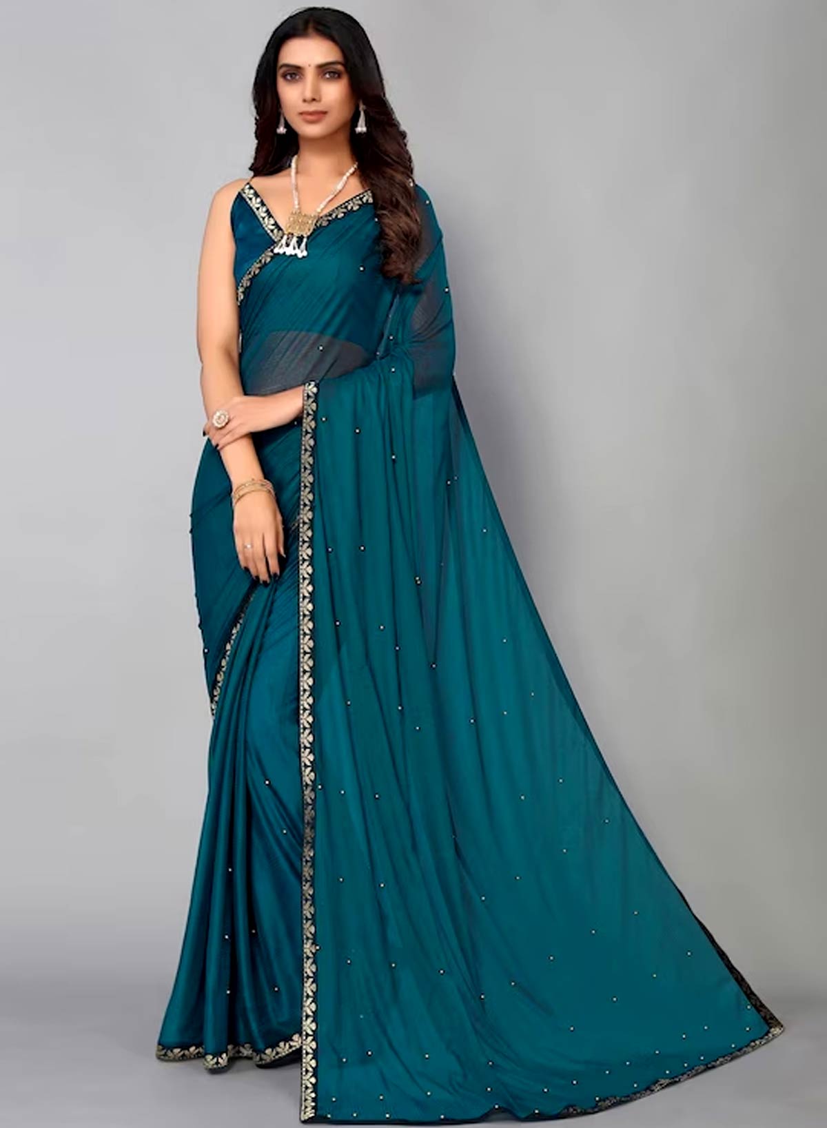 border work saree under  rs