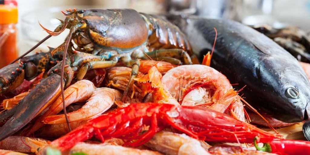 breast size sea food