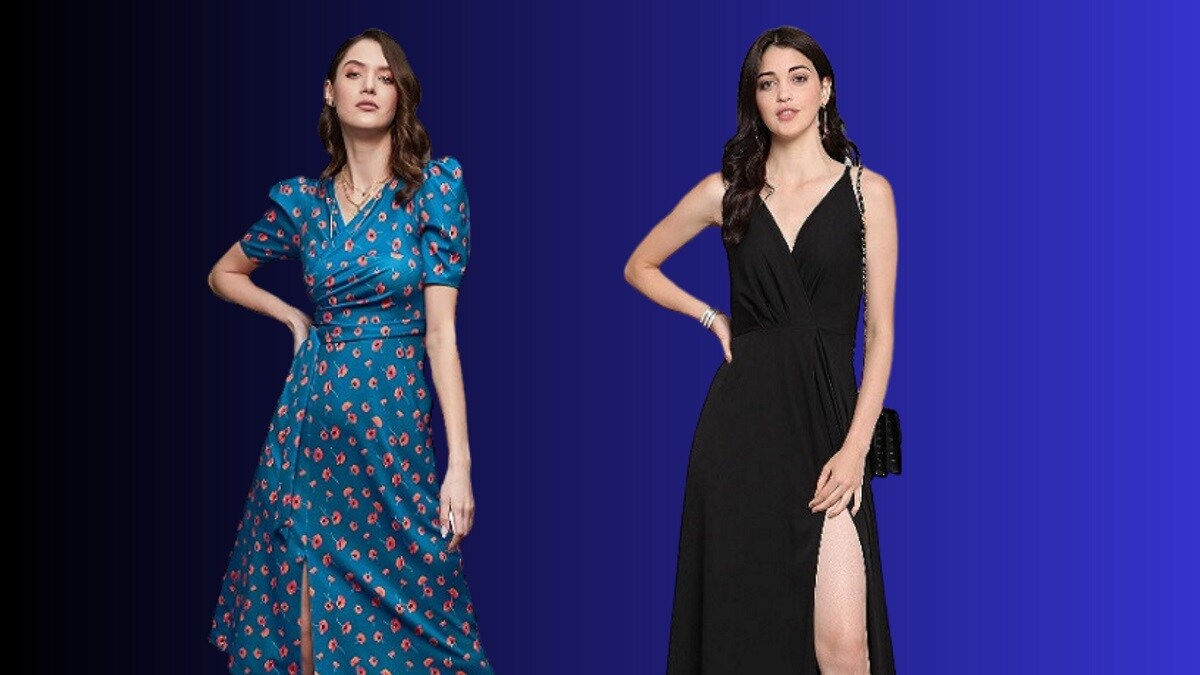FITORON Dress for Women- Elegant Slim Party Dress Long Sleeve Pullover V  Neck Solid Fit Flare Dress Black - Walmart.com