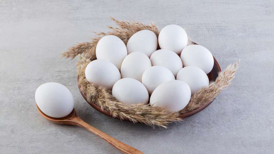 egg white for dark upper back